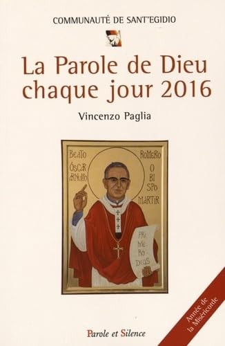 LA PAROLE DE DIEU CHAQUE JOUR 2016, de Vincenzo Paglia | portada del libro