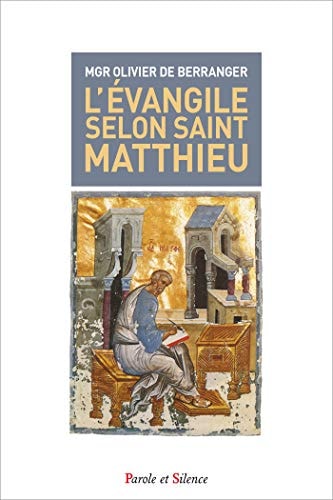 L'EVANGILE SELON SAINT MATTHIEU, de Olivier de Berranger | portada del libro