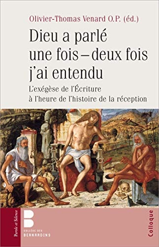 DIEU A PARLE UNE FOIS DEUX FOIS J'AI ENTENDU, de Régis Burnet | portada del libro