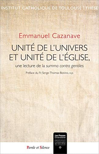 UNITE DE L UNIVERS ET UNITE DE L EGLISE UNE LECTURE DE LA SU, de Emmanuel Cazanave | portada del libro
