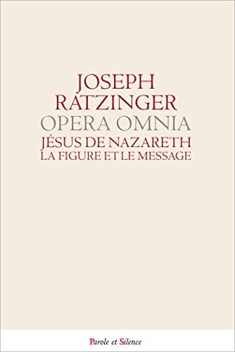 JESUS DE NAZARETH, de Benoît XVI | portada del libro