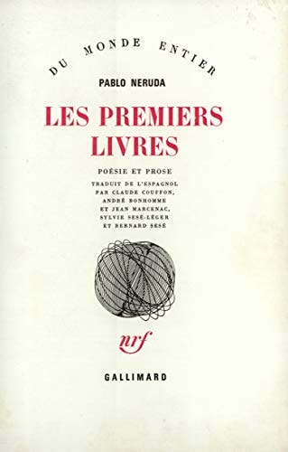 LES PREMIERS LIVRES, de Pablo Neruda | portada del libro