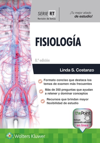 SERIE RT FISIOLOGIA NUNCA FUE TAN SENCILLO APORBAR UN EXAME, de COSTANZO | portada del libro