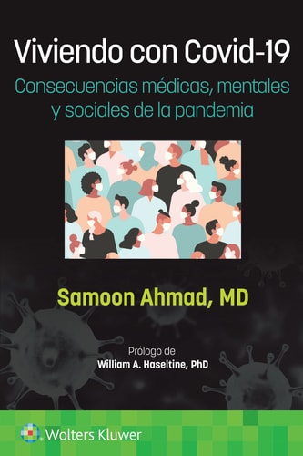VIVIENDO CON COVID 19 CONSECUENCIAS MEDICAS MENTALES Y SOCI, de AHMAD | portada del libro