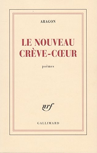 LE NOUVEAU CREVE-COEUR, de Aragon | portada del libro