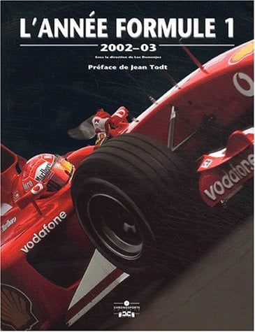 ANNEE FORMULE 1 2002-2003, de DOMENJOZ L | portada del libro