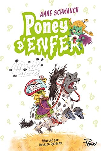 Poney d'enfer, de Anne Schmauch | portada del libro