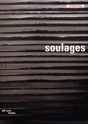 SOULAGES (RELIE), de Pacquement alfred / encreve pierre | portada del libro