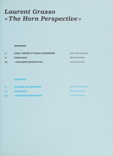 LAURENT GRASSO LIVRE N°18 315 (BILINGUE FRANCAIS/ANGLAIS), de Laurent Grasso | portada del libro