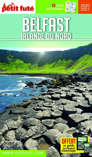 ELFAST - IRLANDE DU NORD 2020-2021 PETI, de Petit Futé | portada del libro