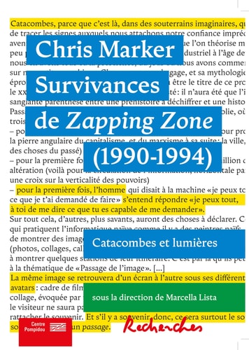 OLLECTION RECHERCHES N3 CHRIS MARKER SU, de Marcella Lista | portada del libro