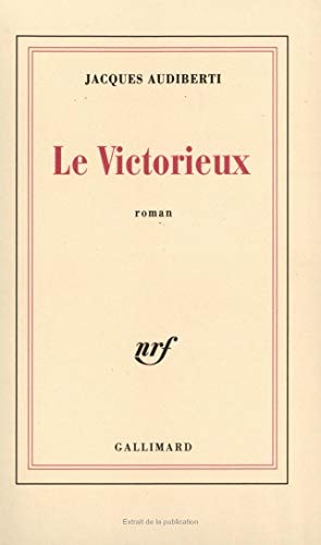 LE VICTORIEUX, de Audiberti | portada del libro