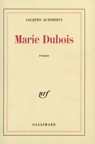 MARIE DUBOIS, de Audiberti | portada del libro