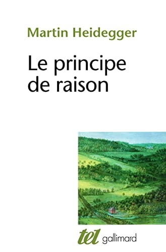LE PRINCIPE DE RAISON, de Heidegger | portada del libro