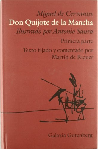 Don Quijote de la Mancha vol.1, de Cervantes | portada del libro