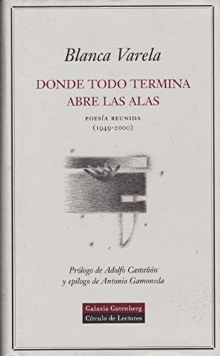 DONDE TODO TERMINA ABRE LAS ALAS **, de VARELA | portada del libro