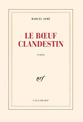 LE BOEUF CLANDESTIN, de Aymé | portada del libro