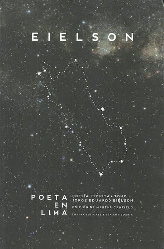 POETA EN LIMA, de JORGE EDUARDO EIELSON | portada del libro