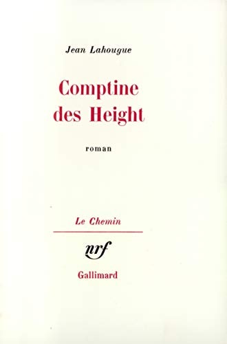 COMPTINE DES HEIGHT, de Lahougue | portada del libro