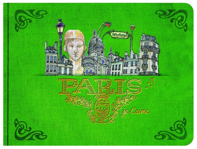 Paris je t'aime, de Lapin | portada del libro