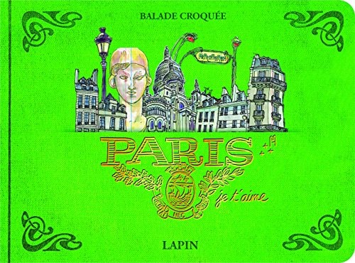 Paris je t'aime, de Lapin | portada del libro
