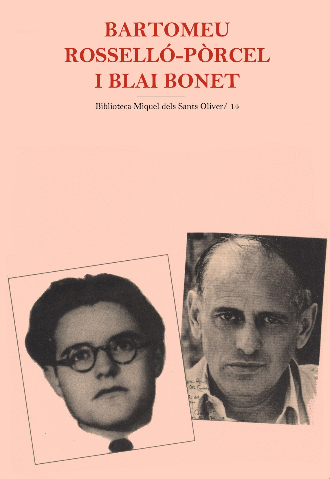 Bartomeu Rosselló-Pòrcel i Blai Bonet, de PERE ROSELLO | portada del libro