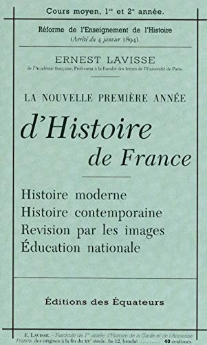 LE PETIT LAVISSE DE L'HISTOIRE DE FRANCE LA NOUVELLE PREMI, de Ernest Lavisse | portada del libro