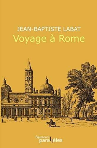 VOYAGE A ROME, de Jean Baptiste Labat | portada del libro