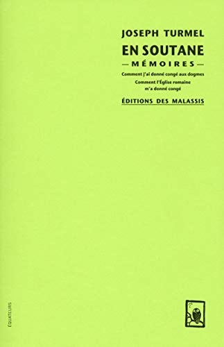 EN SOUTANE -MEMOIRES-, de Joseph Turmel | portada del libro
