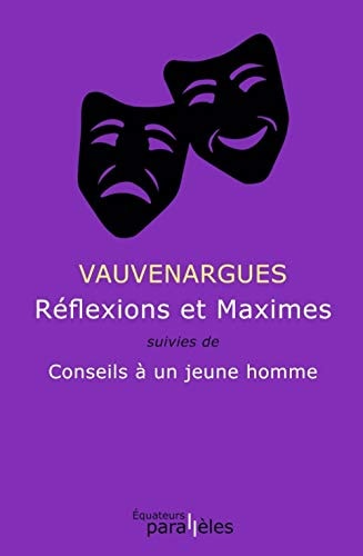 REFLEXIONS ET MAXIMES, de Luc de Clapiers Vauvenargues (marquis de).) | portada del libro