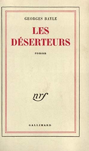 LES DESERTEURS, de Bayle | portada del libro