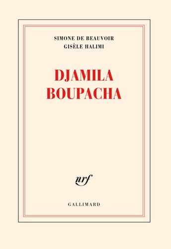 DJAMILA BOUPACHA, de Beauvoir | portada del libro