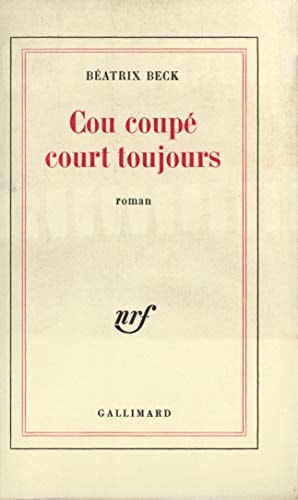 COU COUPE COURT TOUJOURS, de Beck | portada del libro