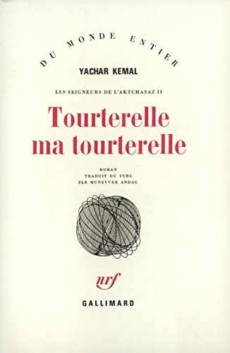 TOURTERELLE MA TOURTERELLE, de Yaşar Kemal | portada del libro