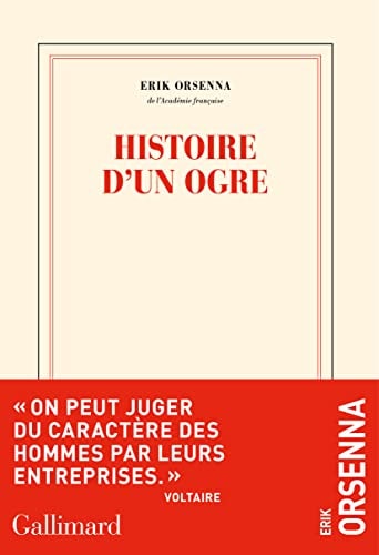 HISTOIRE D'UN OGRE, de Erik Orsenna | portada del libro