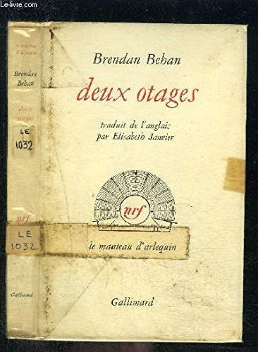 DEUX OTAGES, de Behan | portada del libro