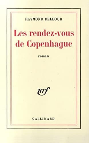 LES RENDEZ-VOUS DE COPENHAGUE, de Bellour | portada del libro