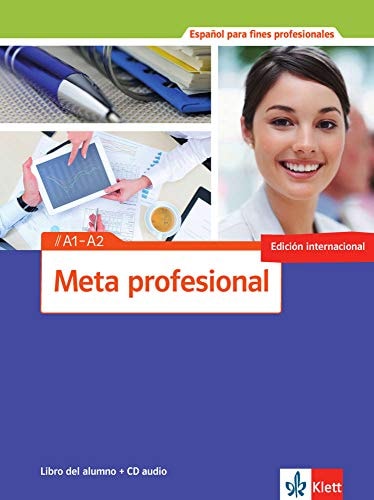 META PROFESIONAL A1 A2 LIBRO ALUMNO, de Eva Díaz Gutiérrez | portada del libro