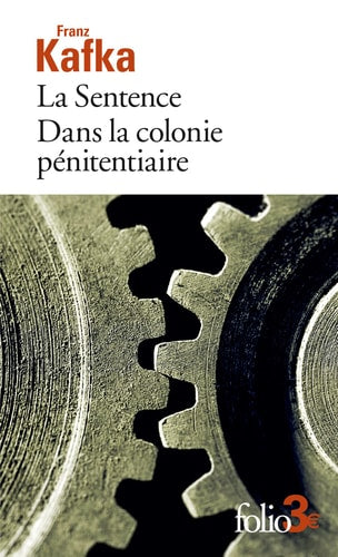 LE VERDICT A LA COLONIE PENITENTIAIRE, de Franz Kafka | portada del libro