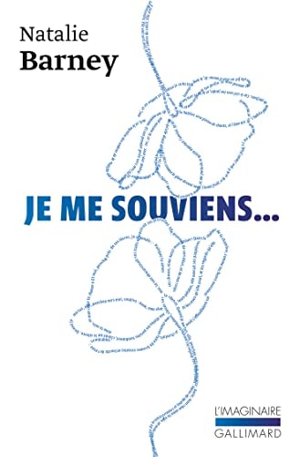 JE ME SOUVIENS, de Natalie Clifford Barney | portada del libro