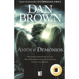 ANJOS E DEMONIOS, de Dan Brown | portada del libro