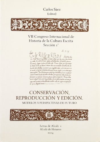 CONSERVACION REPRODUCCION, de SAEZ | portada del libro