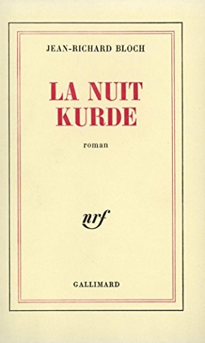 LA NUIT KURDE, de Jean-Richard Bloch | portada del libro