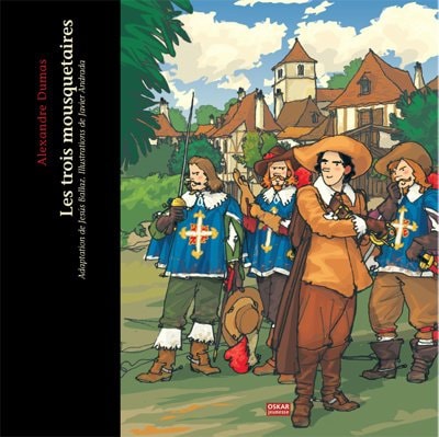 TROIS MOUSQUETAIRES LES, de Alexandre Dumas | portada del libro