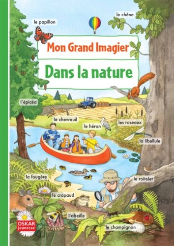 MON GRAND IMAGIER DANS LA NATURE, de Sandra Ladwig | portada del libro