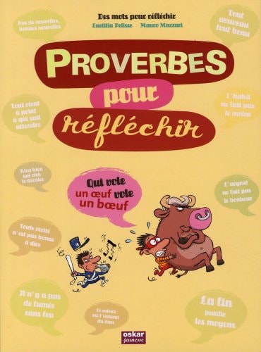 PROVERBES POUR REFLECHIR, de Laetitia Pelisse | portada del libro