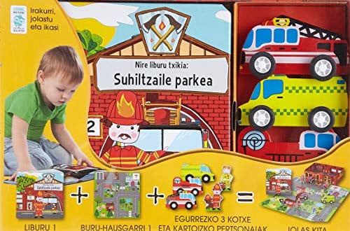 MI PEQUEÑO PARQUE DE BOMBEROS EUSKERA, de Varios autores | portada del libro