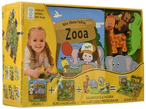 MI PEQUEÑO ZOO EUSKERA | portada del libro