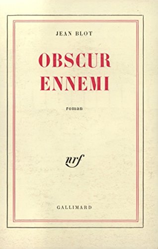 OBSCUR ENNEMI, de Blot | portada del libro