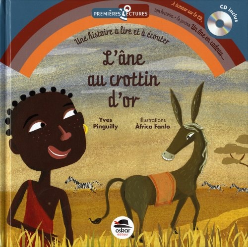 ANE AU CROTTIN D'OR L+CD, de Yves Pinguilly | portada del libro